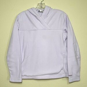 Patagonia Women’s Hoodie Pullover Purple Fleece‎ Lightweight Sweater Size Small